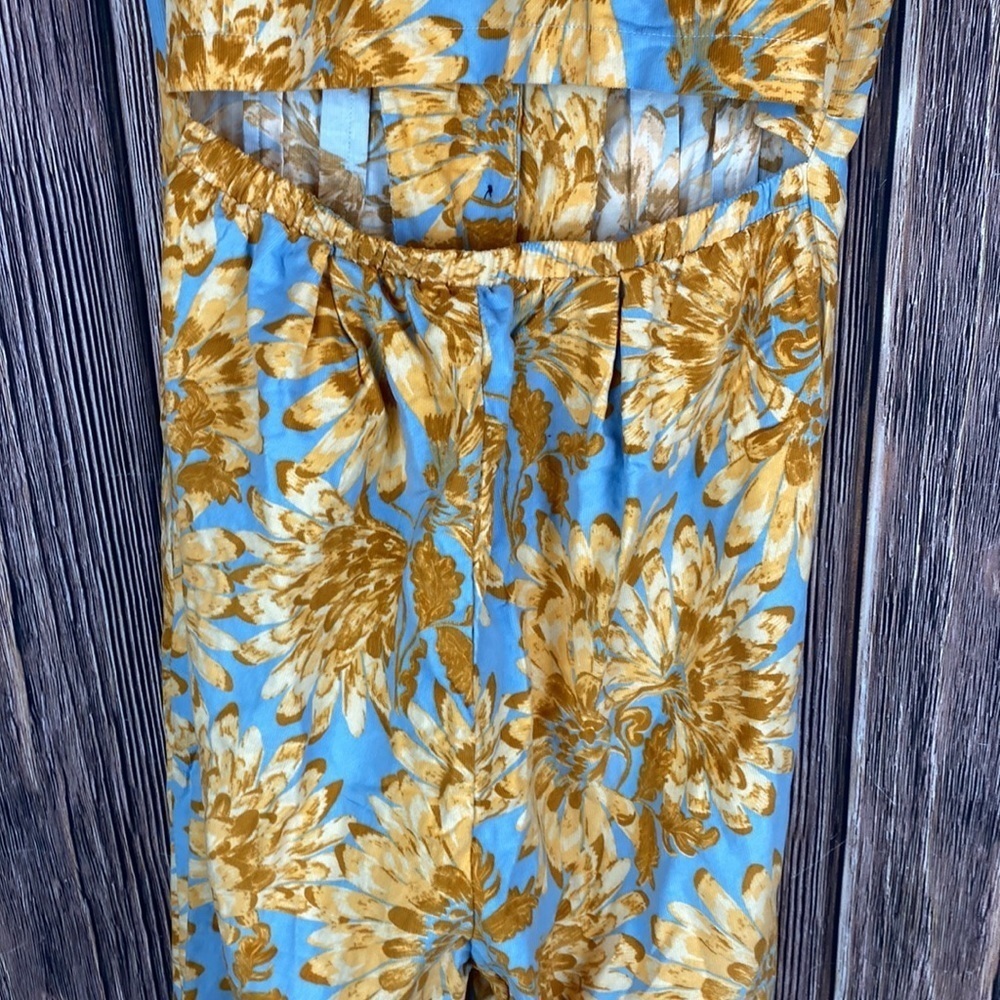 Free People Floral Jumpsuit- Size Large - Picture 12 of 16